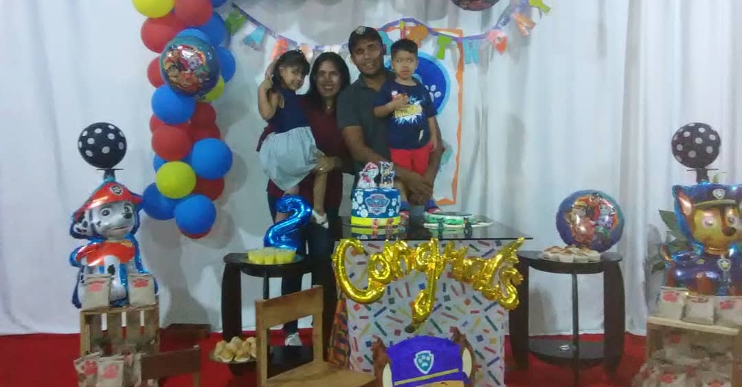 VENEZUELA FAMILY RECEIVES BLESSING AT THE RIGHT TIME