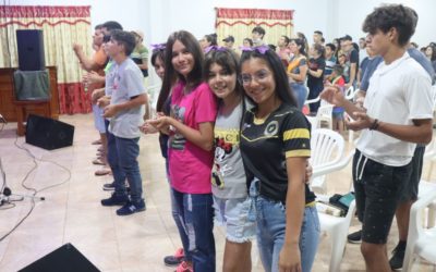 JÓVENES DE PARAGUAY PARTICIPAN EN CAMPAMENTO NACIONAL DESPUÉS DE 2 AÑOS.
