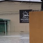 INUNDACIONES ALCANZAN IGLESIA DEL NAZARENO EN OLINDA