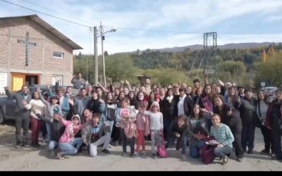 NUEVAS GENERACIONES INVOLUCRADAS EN LA MISIÓN EN EL SUR DE ARGENTINA.
