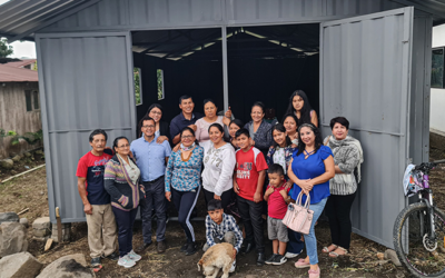 INSTALAN CAPILLA PORTÁTIL EN ECUADOR