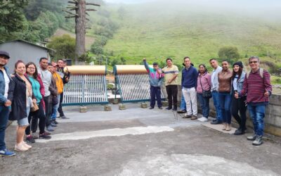 IGLESIA EN ECUADOR ENTREGA CALENTADORES SOLARES EN CENTRO DE REHABILITACIÓN PARA ADICTOS