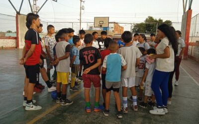 JÓVENES REALIZAN JORNADA DE EVANGELISMO