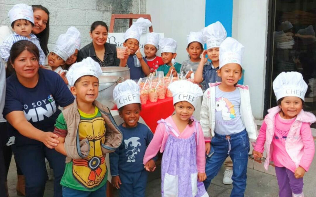 Chefcitos Ecuador: Niños apoyando el fondo para la Evangelización Mundial.