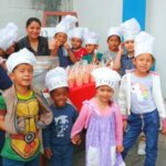 Chefcitos Ecuador: Niños apoyando el fondo para la Evangelización Mundial.