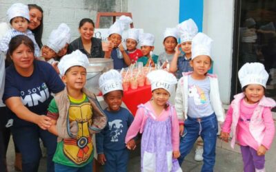 Chefcitos Ecuador: Niños apoyando el fondo para la Evangelización Mundial.