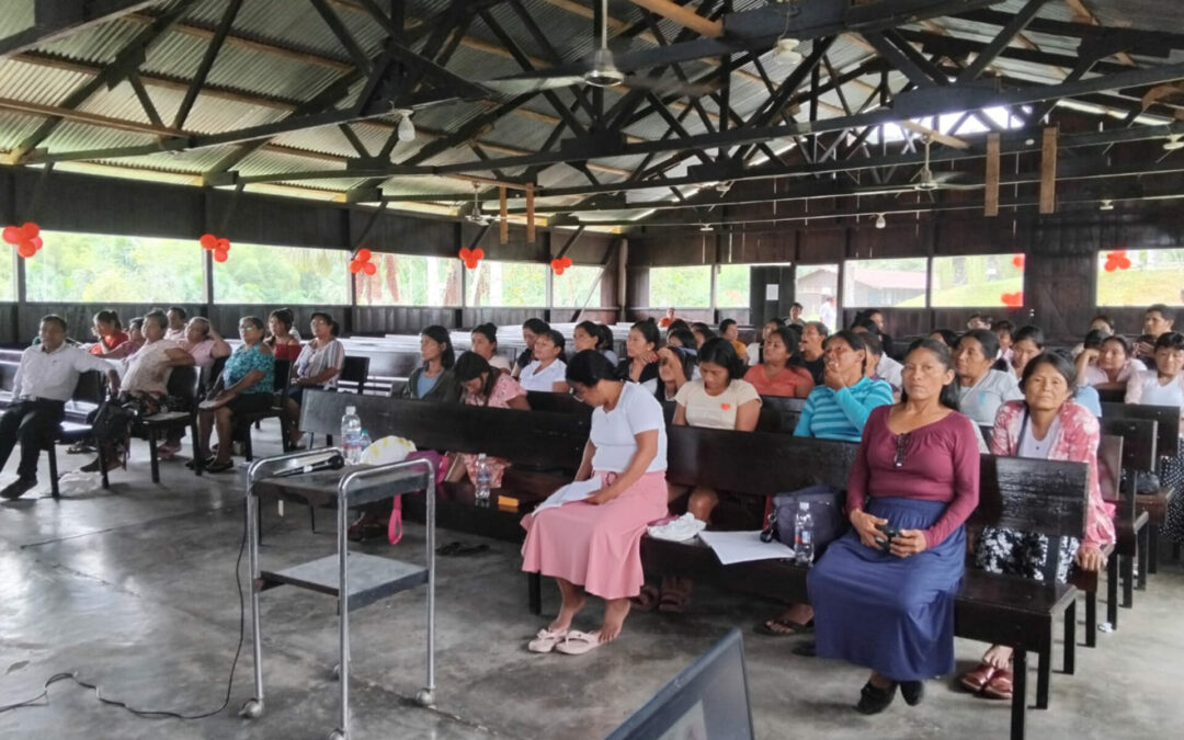 Congreso “Mujeres que Edifican” reunió a 52 participantes en el distrito Perú Amazonas